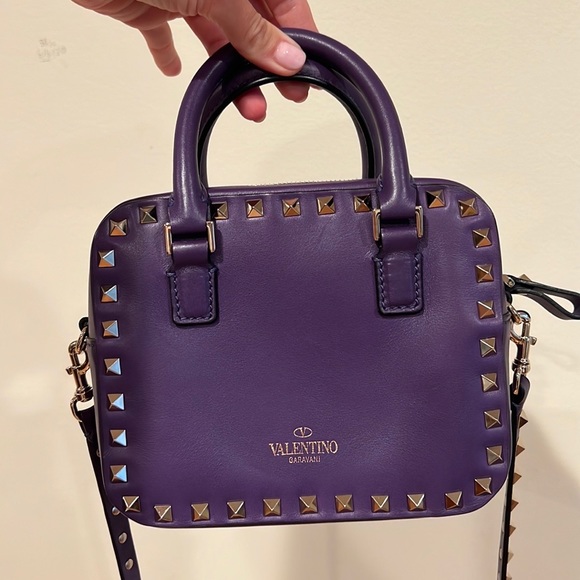 Authentic!!! Valentino Garavani Rockstud Crossbody Bag!!!! - Picture 2 of 7